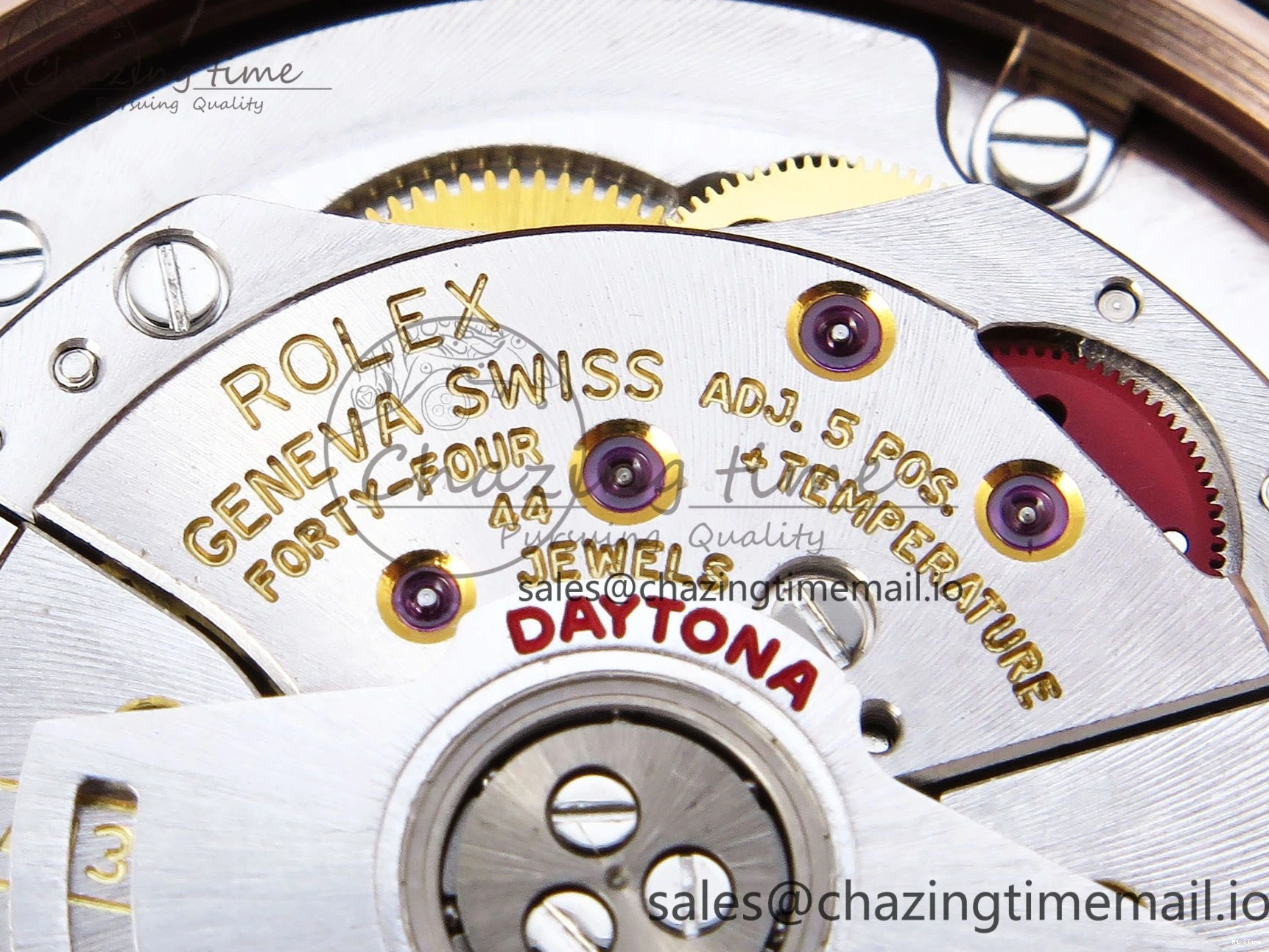 MiroTime 0302 Daytona 116505 KING 1:1 Best Edition Chocolate Dial on RG Bracelet SH OdorResistant 1932